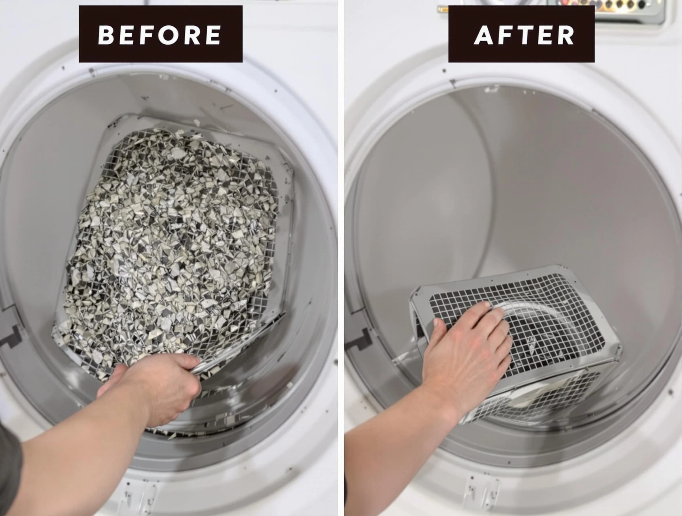 Professional lint trap cleaning by Danvers Dryer Vent Cleaning in Danvers