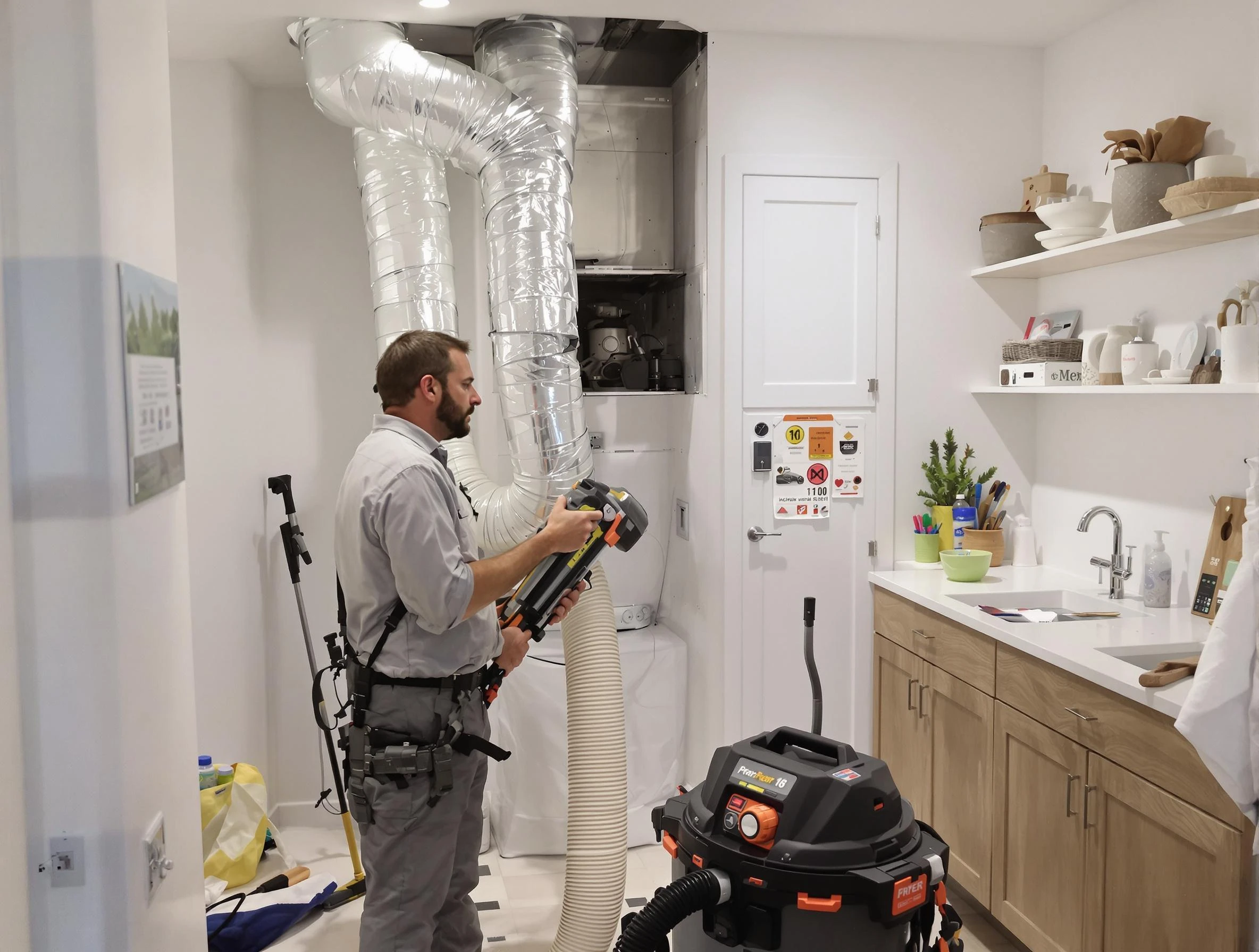 Clogged Dryer Vent Cleaning in Danvers