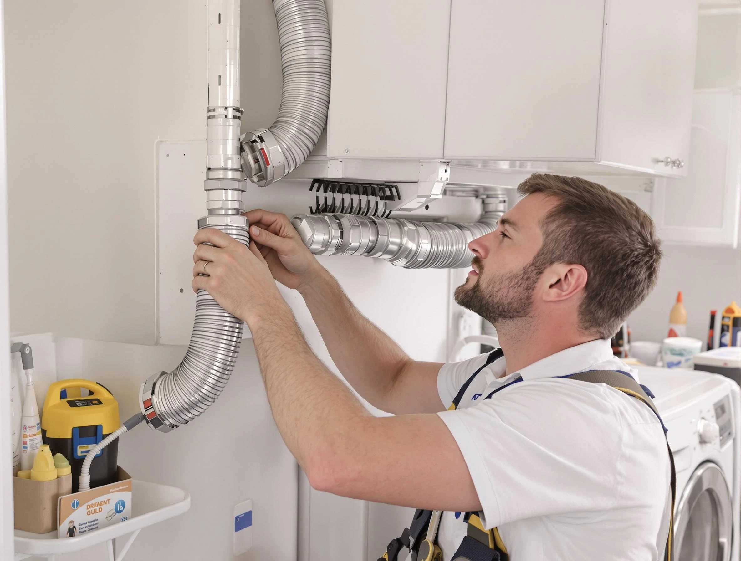 Professional dryer vent repair and installation by Danvers Dryer Vent Cleaning in Danvers